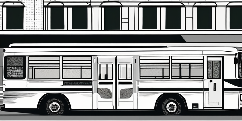 electric articulated bus