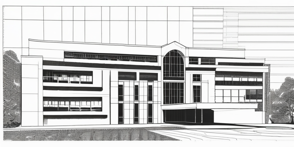 modern hospital building in Cluj