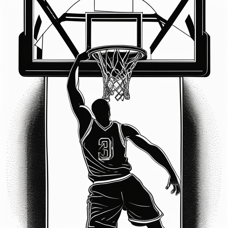 basketball player shooting