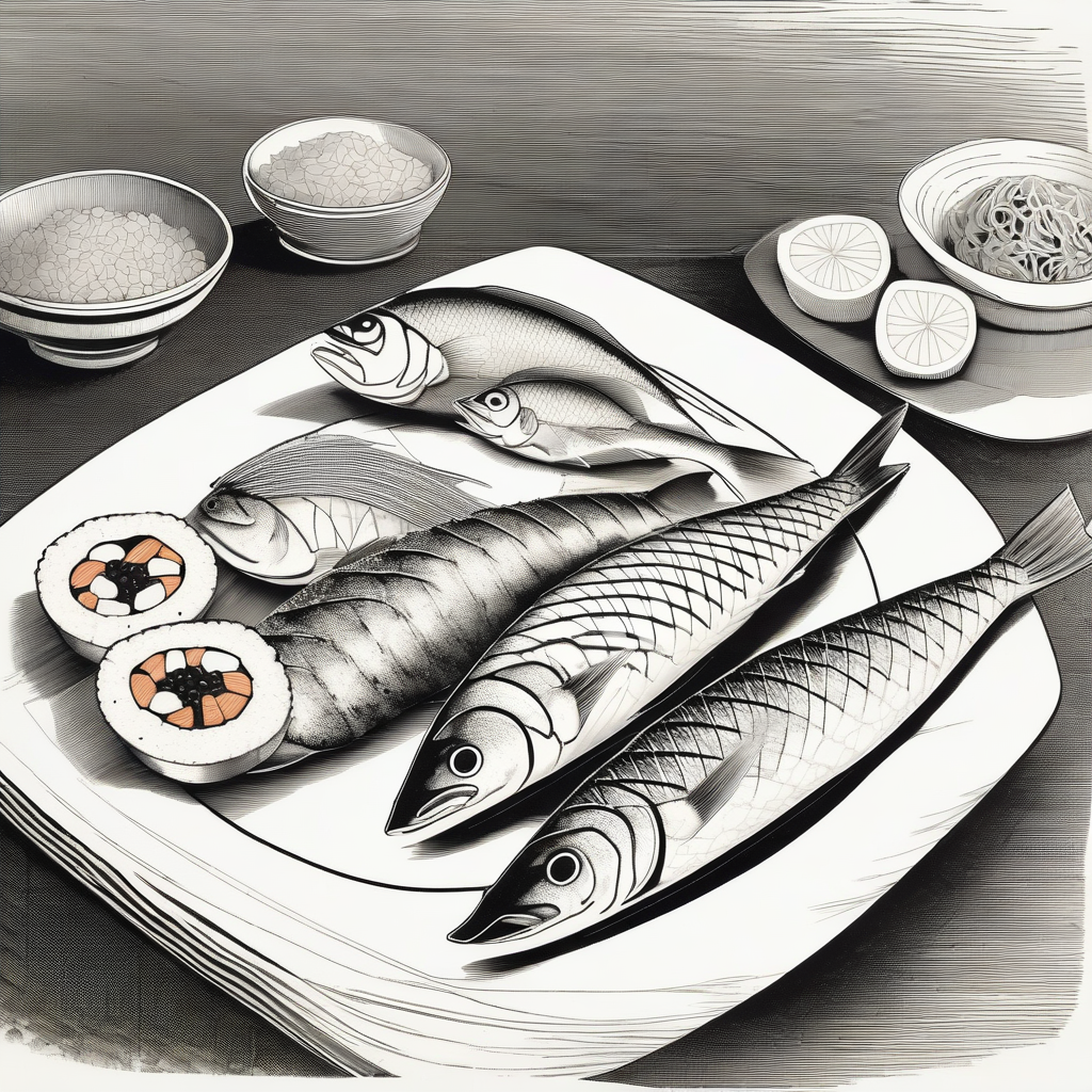 sushi plate