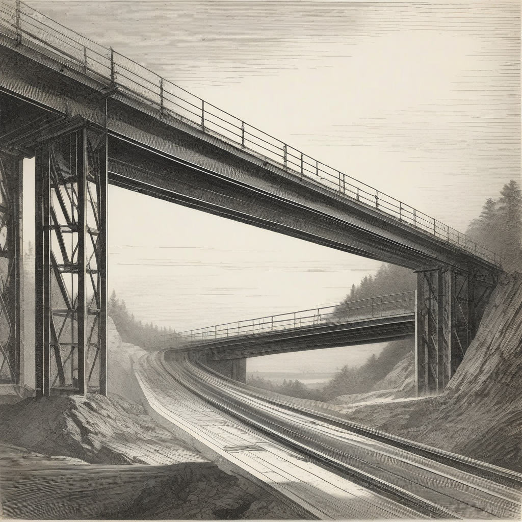 highway construction overpass