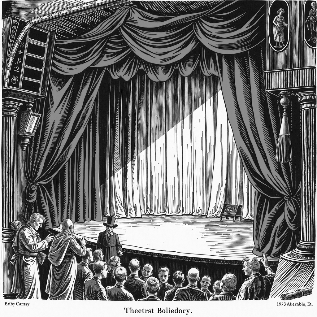 theatre stage curtain