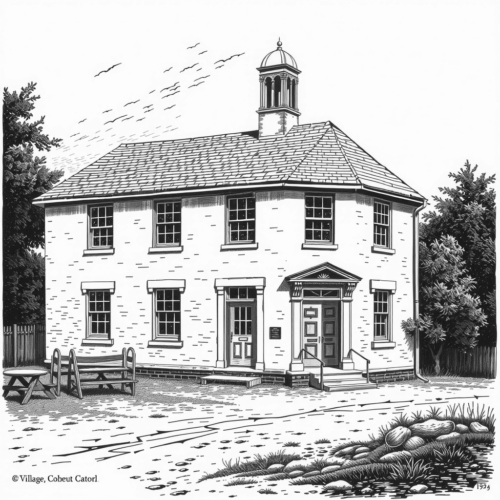 renovated village school building