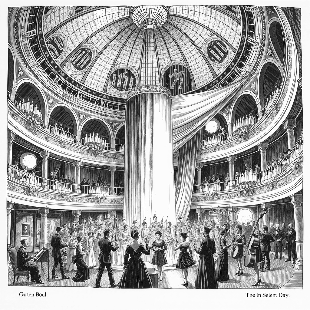 candlelit concert venue interior