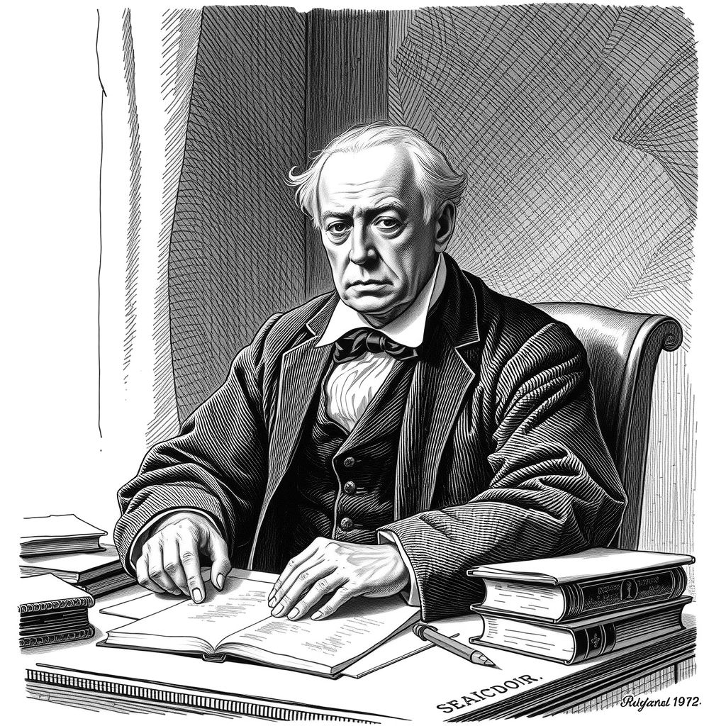 distinguished older professor