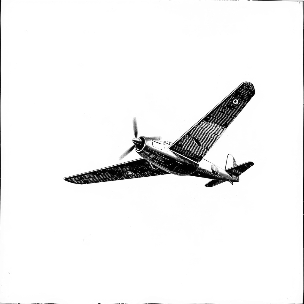 airplane in flight