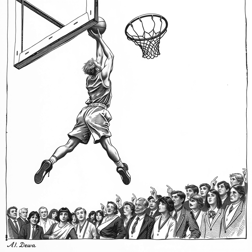 basketball player shooting