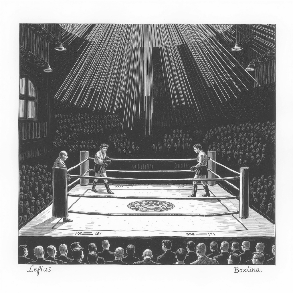 boxing ring interior