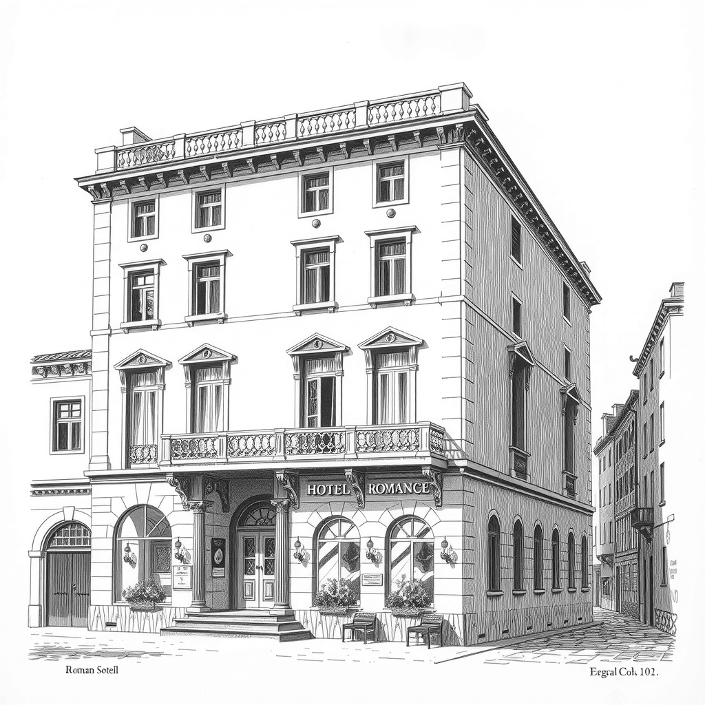 a four-star hotel building