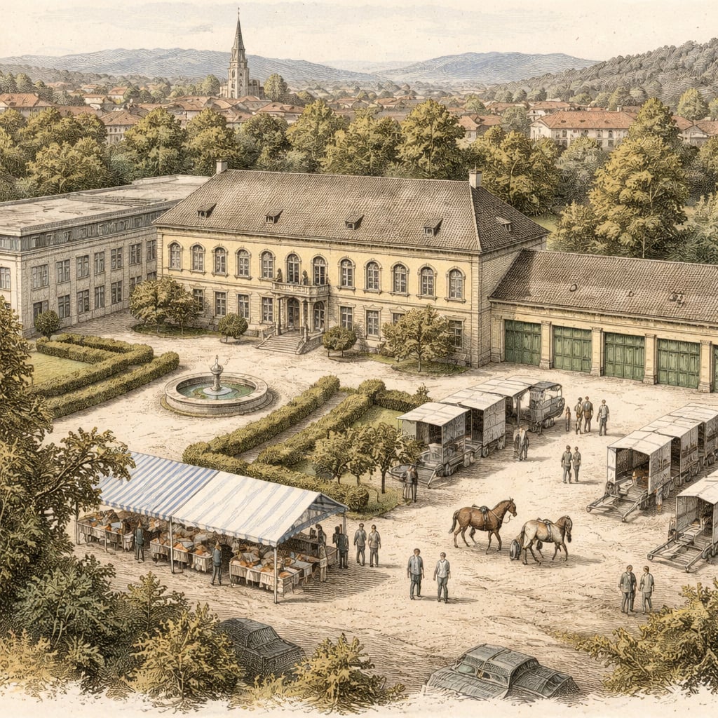 University veterinary campus preparing to host an international congress.